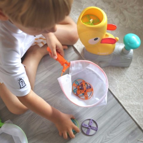 WOOPIE Gra Zręcznościowa Złap Frisbee Wyrzutnia Dysków WOOPIE Gra Zręcznościowa Złap Frisbee Wyrzutnia Dysków