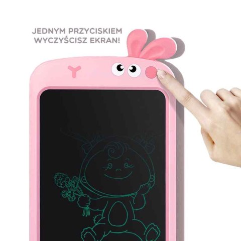 WOOPIE Tablet Graficzny 8.5" Dino dla Dzieci do Rysowania Znikopis + Rysik WOOPIE Tablet Graficzny 8.5" Dino dla Dzieci do Rysowania Znikopis + Rysik