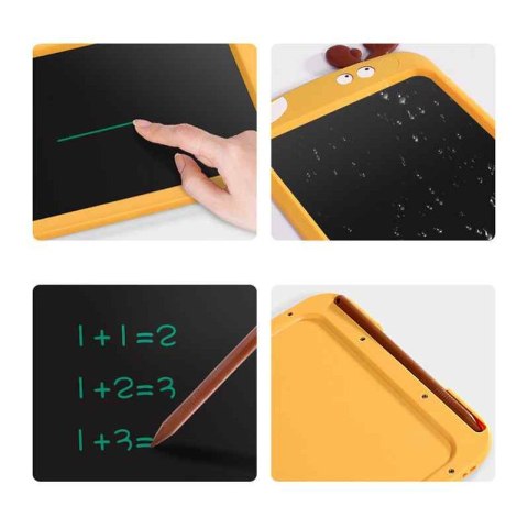 WOOPIE Tablet Graficzny 8.5" Dino dla Dzieci do Rysowania Znikopis + Rysik WOOPIE Tablet Graficzny 8.5" Dino dla Dzieci do Rysowania Znikopis + Rysik