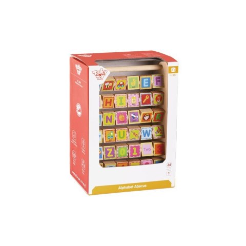 TOOKY TOY Alfabet Nauka Liter Cyfr Liczb Słów ABACUS TOOKY TOY Alfabet Nauka Liter Cyfr Liczb Słów ABACUS