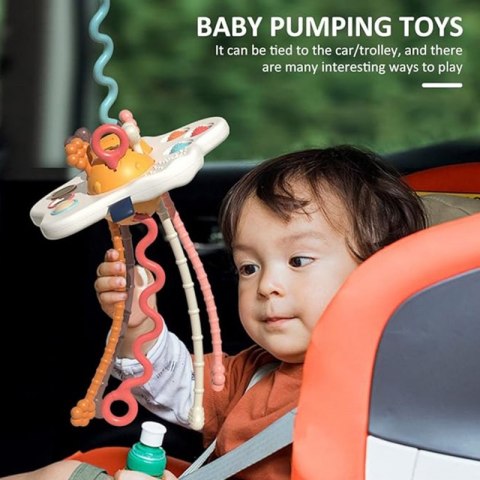 WOOPIE BABY Zabawka Sensoryczna Montessori Gryzak Grzechotka Wielofunkcyjny UFO WOOPIE BABY Zabawka Sensoryczna Montessori Gryzak Grzechotka Wielofunkcyjny UFO