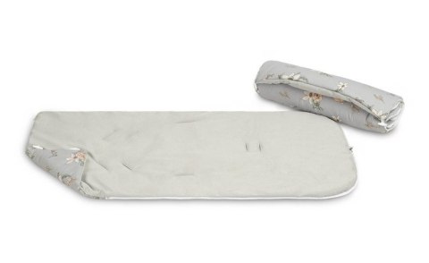 ŚPIWOREK VELVET LILIA SZARY