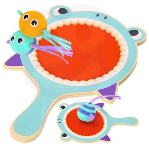WOOPIE GREEN Gra na Rzepy CATCH BALL Zręcznościowa Paletka + 2 Piłki Rybki WOOPIE GREEN Gra na Rzepy CATCH BALL Zręcznościowa Paletka + 2 Piłki Rybki