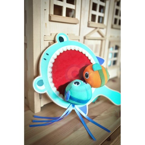 WOOPIE GREEN Gra na Rzepy CATCH BALL Zręcznościowa Paletka + 2 Piłki Rybki WOOPIE GREEN Gra na Rzepy CATCH BALL Zręcznościowa Paletka + 2 Piłki Rybki