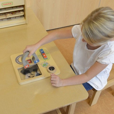 MASTERKIDZ Zabawa Magnetyczna Tablica Edukacyjna Kompas Montessori MASTERKIDZ Zabawa Magnetyczna Tablica Edukacyjna Kompas Montessori