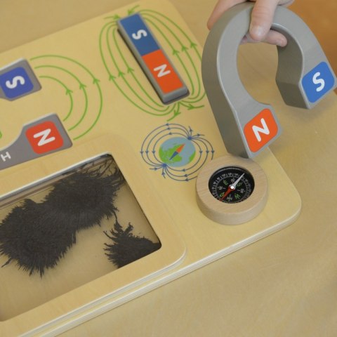 MASTERKIDZ Zabawa Magnetyczna Tablica Edukacyjna Kompas Montessori MASTERKIDZ Zabawa Magnetyczna Tablica Edukacyjna Kompas Montessori