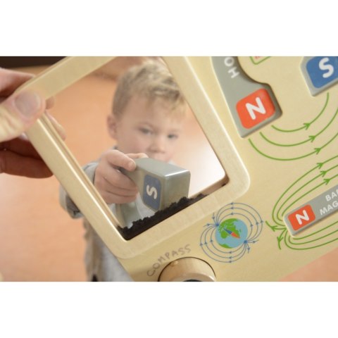 MASTERKIDZ Zabawa Magnetyczna Tablica Edukacyjna Kompas Montessori MASTERKIDZ Zabawa Magnetyczna Tablica Edukacyjna Kompas Montessori
