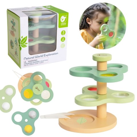 CLASSIC WORLD Mikroskop 2w1 Lupa dla Dzieci Eksploracja Świata Przyrody CLASSIC WORLD Mikroskop 2w1 Lupa dla Dzieci Eksploracja Świata Przyrody