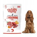 MOKRA KARMA DLA PSA WOŁOWINA + DYNIA TUF TUF SASZETKA 10 X 500G 65% MIĘSA
