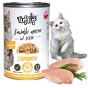 TUF TUF puszka kawałki mięsne z drobiem dla kota 415g