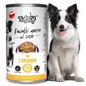 TUF TUF puszka kawałki mięsne z drobiem dla psa 1250g