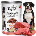 TUF TUF puszka kawałki mięsne z wołowiną dla psa 1250g