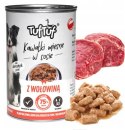 TUF TUF puszka kawałki mięsne z wołowiną dla psa 415g