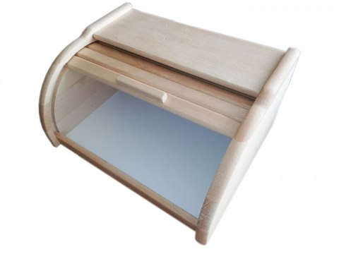 Chlebak Drewniany Mały Decoupage Surowy Naturalny Chlebak Drewniany Mały Decoupage Surowy Naturalny