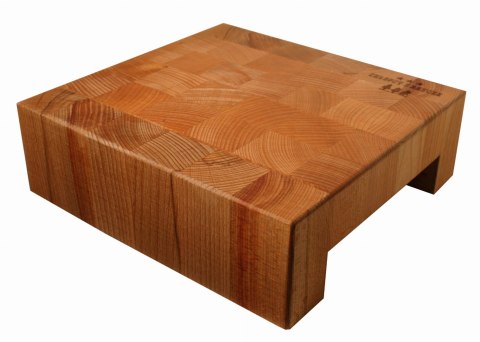 Deska do krojenia siekania stolik BLOK 25x24x8 cm Deska do krojenia siekania stolik BLOK 25x24x8 cm