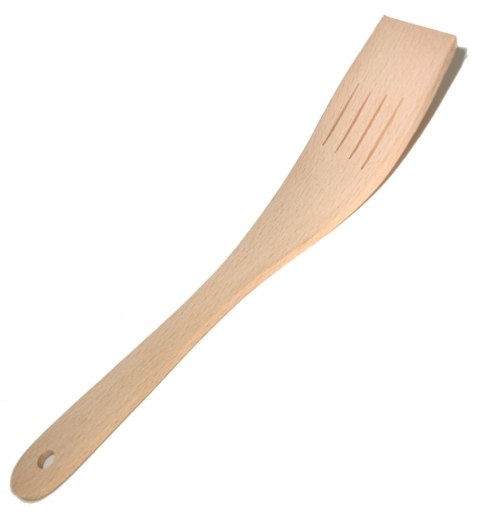 Łopatka drewniana Ażurowa Podgięta Wąska 29 Cm Łopatka drewniana Ażurowa Podgięta Wąska 29 Cm