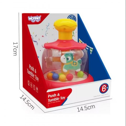 WOOPIE BABY Kolorowe Koniki Czerwona Bączek Karuzela WOOPIE BABY Kolorowe Koniki Czerwona Bączek Karuzela