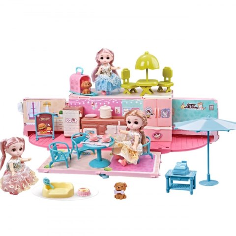 WOOPIE Kamper 2w1 Domek XXL Zestaw dla Lalek WOOPIE Kamper 2w1 Domek XXL Zestaw dla Lalek
