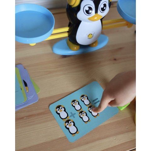 WOOPIE Waga Równoważnia Szalkowa Nauka Liczenia Pingwin 10 szt. WOOPIE Waga Równoważnia Szalkowa Nauka Liczenia Pingwin 10 szt.