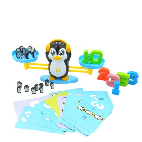 WOOPIE Waga Równoważnia Szalkowa Nauka Liczenia Pingwin 10 szt. WOOPIE Waga Równoważnia Szalkowa Nauka Liczenia Pingwin 10 szt.