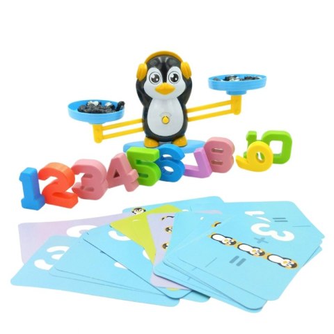 WOOPIE Waga Równoważnia Szalkowa Nauka Liczenia Pingwin 4 szt. WOOPIE Waga Równoważnia Szalkowa Nauka Liczenia Pingwin 4 szt.