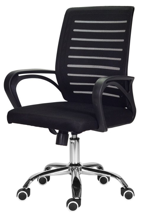 Fotel obrotowy do biurka ARNO BLACK MESH Fotel obrotowy do biurka ARNO BLACK MESH