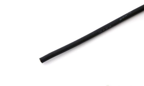 Przewód silikonowy 3,4 mm2 (12AWG) (czarny) 1m. Przewód silikonowy 3,4 mm2 (12AWG) (czarny) 1m.