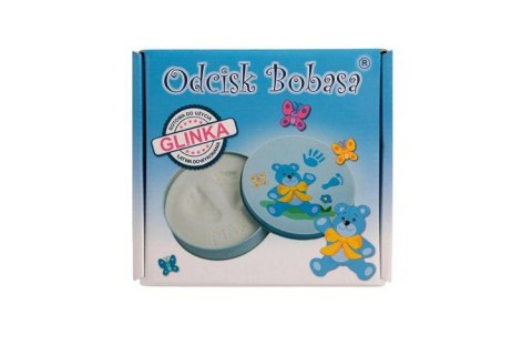 ZESTAW ODCISK BOBASA NIEBIESKI