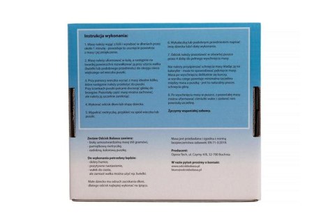 ZESTAW ODCISK BOBASA NIEBIESKI