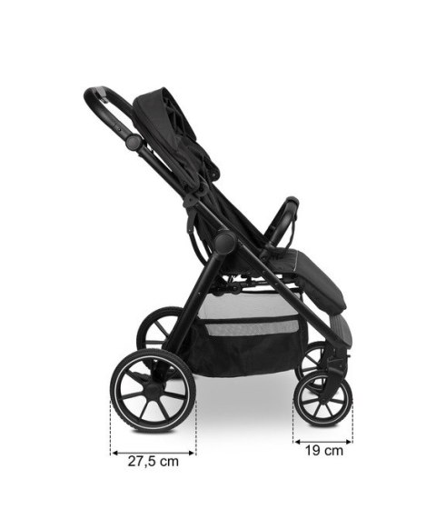WÓZEK SPACEROWY JIMBO BLACK WÓZEK SPACEROWY JIMBO BLACK