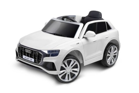 POJAZD AKUMULATOROWY AUDI RS Q8 WHITE POJAZD AKUMULATOROWY AUDI RS Q8 WHITE