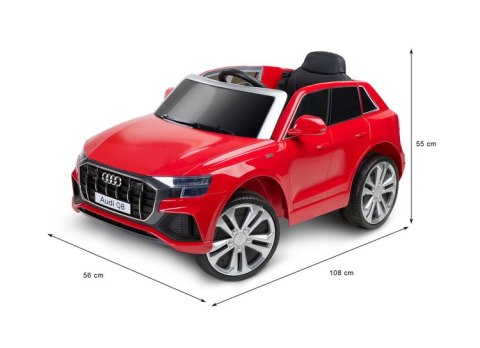 POJAZD AKUMULATOROWY AUDI RS Q8 WHITE POJAZD AKUMULATOROWY AUDI RS Q8 WHITE