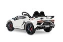 POJAZD NA AKU. LAMBORGHINI WHITE