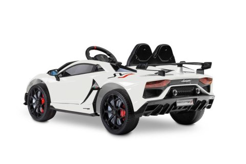 POJAZD NA AKU. LAMBORGHINI WHITE POJAZD NA AKU. LAMBORGHINI WHITE