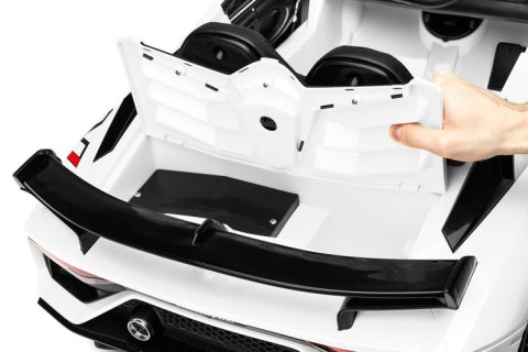 POJAZD NA AKU. LAMBORGHINI WHITE POJAZD NA AKU. LAMBORGHINI WHITE