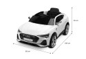 POJAZD NA AKUMULATOR AUDI ETRON SPORTBACK WHITE