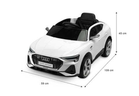 POJAZD NA AKUMULATOR AUDI ETRON SPORTBACK WHITE POJAZD NA AKUMULATOR AUDI ETRON SPORTBACK WHITE