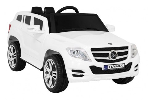 Autko City Rider dla dzieci Biały + Pilot + Regulacja kierownicy + Wolny Start + MP3 USB + LED Autko City Rider dla dzieci Biały + Pilot + Regulacja kierownicy + Wolny Start + MP3 USB + LED