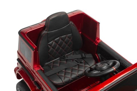 POJAZD NA AKUMULATOR MERCEDES BENZ G63 AMG WINE RED