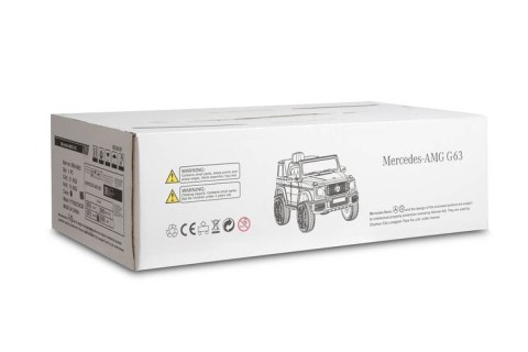 POJAZD NA AKUMULATOR MERCEDES BENZ G63 AMG WINE RED
