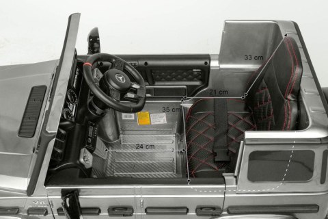 POJAZD NA AKUMULATOR MERCEDES BENZ G63 AMG WINE RED