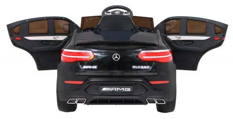 Mercedes Benz GLC63S dla dzieci Czarny + Pilot + Napęd 4x4 + MP3 LED + EVA + Wolny Start