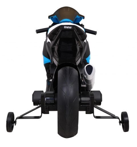 Motor BMW HP4 na akumulator dla dzieci Niebieski + Pomocnicze kółka + Wolny Start + EVA + MP3 LED Motor BMW HP4 na akumulator dla dzieci Niebieski + Pomocnicze kółka + Wolny Start + EVA + MP3 LED