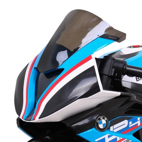Motor BMW HP4 na akumulator dla dzieci Niebieski + Pomocnicze kółka + Wolny Start + EVA + MP3 LED Motor BMW HP4 na akumulator dla dzieci Niebieski + Pomocnicze kółka + Wolny Start + EVA + MP3 LED