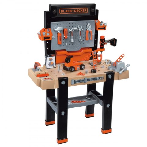 SMOBY Duży Warsztat Black & Decker Bricolo Ultimate + 92 Akcesoria SMOBY Duży Warsztat Black & Decker Bricolo Ultimate + 92 Akcesoria