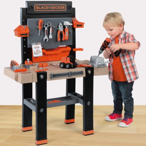 SMOBY Duży Warsztat Black & Decker Bricolo Ultimate + 92 Akcesoria SMOBY Duży Warsztat Black & Decker Bricolo Ultimate + 92 Akcesoria