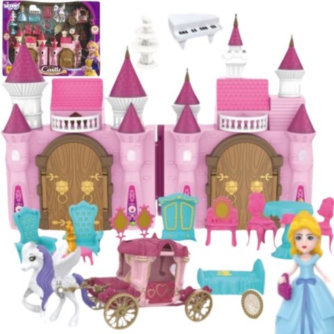 WOOPIE Interaktywny Magiczny Pałac Zestaw Księżniczka + Kareta i Akcesoria WOOPIE Interaktywny Magiczny Pałac Zestaw Księżniczka + Kareta i Akcesoria