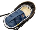 ŚPIWOREK COMBI 3w1 WEŁNA - NAVY