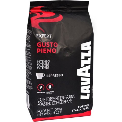 Kawa LAVAZZA GUSTO PIENO VENDING ziarno 1kg Kawa LAVAZZA GUSTO PIENO VENDING ziarno 1kg