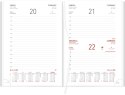 Kalendarz A5 VIVELLA dzienny, granatowy, papier biały 216A5DB Wokół nas